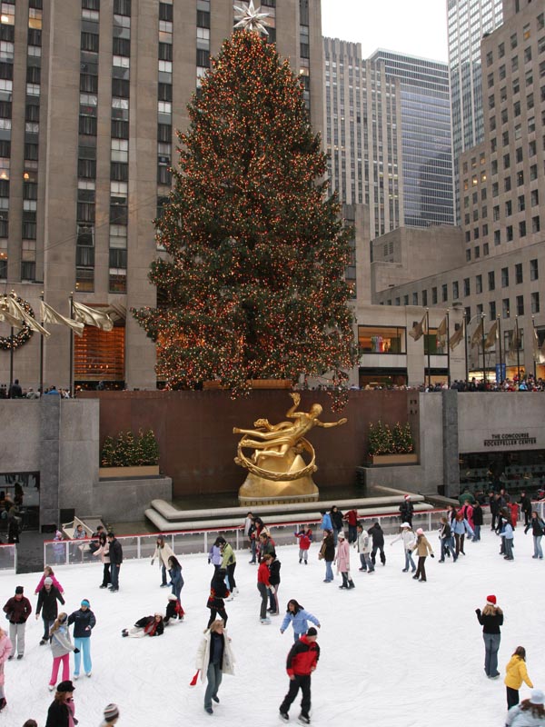 Xmas tree at Rockefeller Center