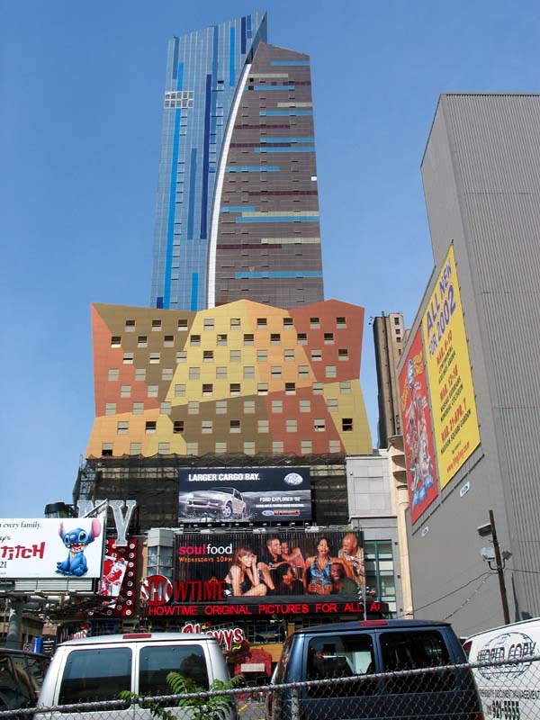 new york times square hotel. and New York Times Tower,