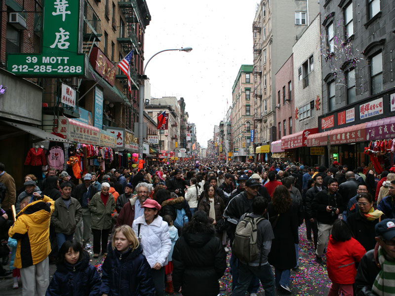 chinatown new york map. New York Chinatown