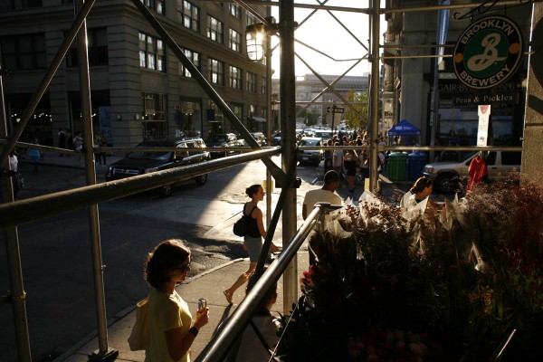 Street scene in DUMBO