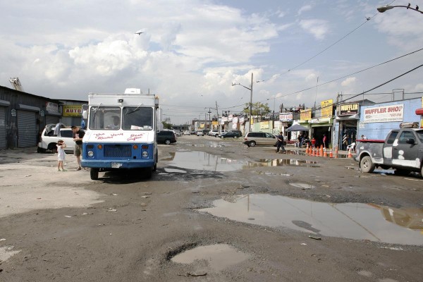 The Iron Triangle in Queens, Willets Point Boulevard