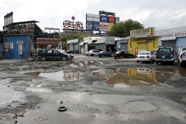 The Iron Triangle in Queens, Willets Point Boulevard