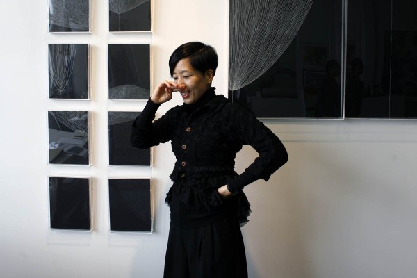 M. J. Chung in her Chelsea Studio